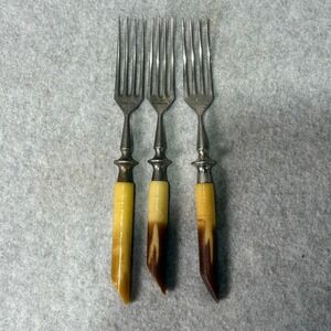 Vintage German Forks Set of 3‎ Art Deco Style